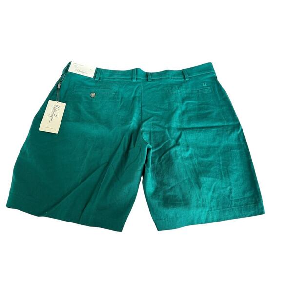 Walter Hagen Men's Green Clubhouse Linen Golf Shorts Size 40 - Picture 4 of 8
